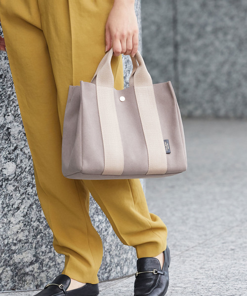 VIOLAd'ORO(ヴィオラドーロ)の「【WEB限定】【A4対応】【VIOLAd'ORO】トートバッグM(トートバッグ)」|グレー