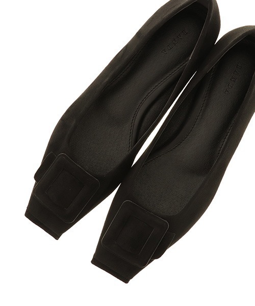 RANDA（ランダ）の「バックルスクエアトゥカッターパンプス（パンプス・レディース・ブラック/ブロンズ/クリーム/イエロー/ピンク/パイソン/ホワイト/ライトイエロー・25/22/25.5/22.5/24.5/23.5/23/24）」の17枚目の写真