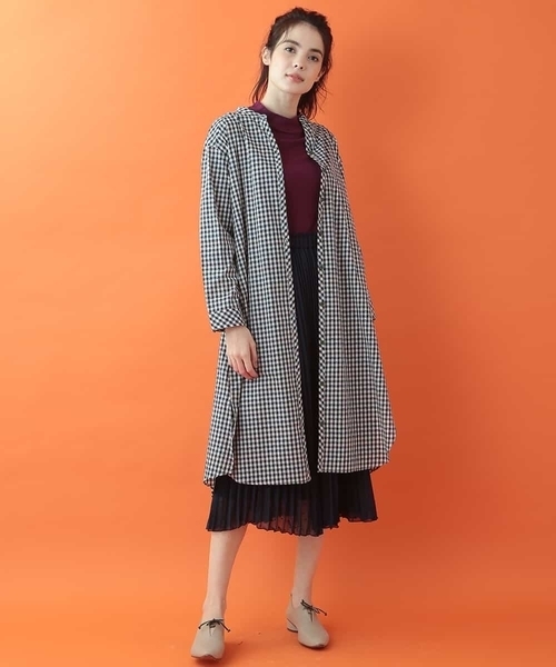 Jocomomola（ホコモモラ）の「カラフルドットドビーワンピース（ワンピース・レディース・ブラック/ベージュ・40/42）」の17枚目の写真
