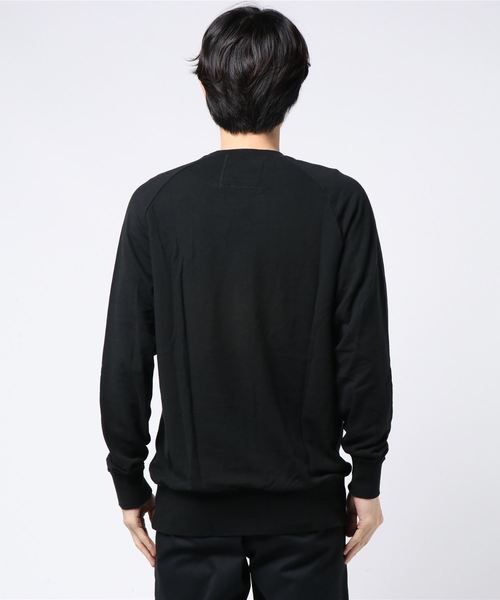 OURET（オーレット）の「【OURET】インターセクションロングスリーブ/OR181-3471（Tシャツ/カットソー・メンズ・ブラック/ベージュ・1/2）」の4枚目の写真