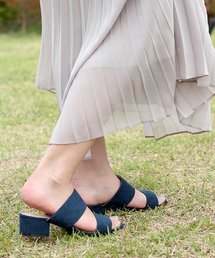 LibertyDoll | Liberty Doll / ツーバンドチャンキーヒールサンダル(5428)(サンダル)