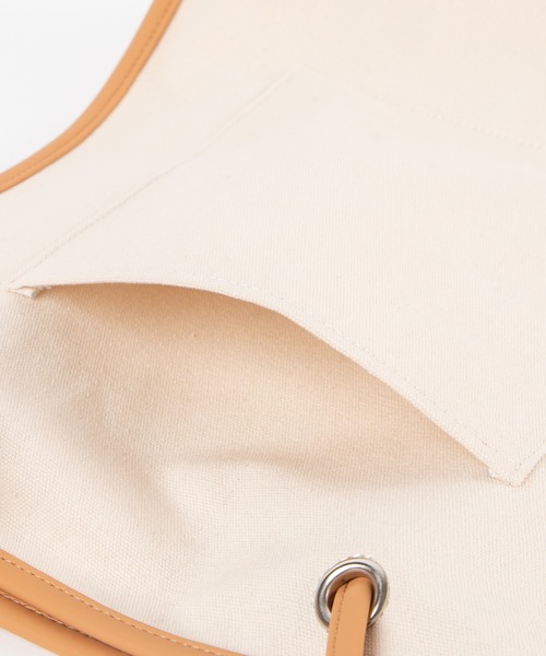 WEGO（ウィゴー）の「WEGO/【WEB限定】コンビスクエアトートバッグ（トートバッグ・レディース・ブラック/ベージュ/シルバー/その他1/その他2/その他3/その他4/その他5/グリーン系その他/キャメル・FREE）」の19枚目の写真