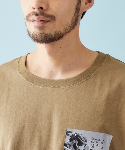 Mark Gonzales(マーク・ゴンザレス)の「■Mark Gonzales/マークゴンザレス MONO-MART別注 ビッグシルエット 半袖Tシャツ(Tシャツ/カットソー・メンズ・ダークベージュ/ブラック/ホワイト/ブラウン・FREE)」の5枚目の写真