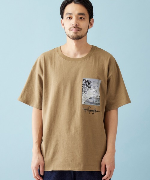 Mark Gonzales(マーク・ゴンザレス)の「■Mark Gonzales/マークゴンザレス MONO-MART別注 ビッグシルエット 半袖Tシャツ(Tシャツ/カットソー・メンズ・ダークベージュ/ブラック/ホワイト/ブラウン・FREE)」の11枚目の写真