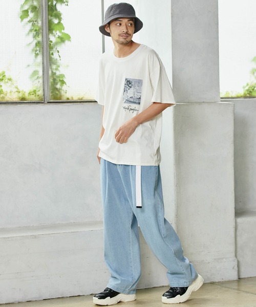 Mark Gonzales(マーク・ゴンザレス)の「■Mark Gonzales/マークゴンザレス MONO-MART別注 ビッグシルエット 半袖Tシャツ(Tシャツ/カットソー・メンズ・ダークベージュ/ブラック/ホワイト/ブラウン・FREE)」の19枚目の写真