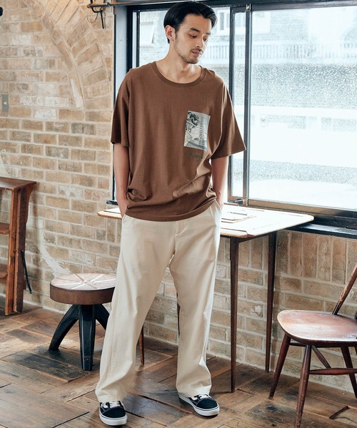 Mark Gonzales(マーク・ゴンザレス)の「■Mark Gonzales/マークゴンザレス MONO-MART別注 ビッグシルエット 半袖Tシャツ(Tシャツ/カットソー・メンズ・ダークベージュ/ブラック/ホワイト/ブラウン・FREE)」の21枚目の写真