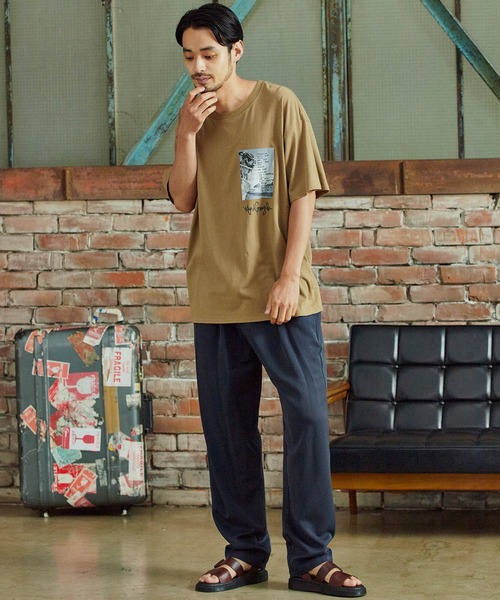 Mark Gonzales(マーク・ゴンザレス)の「■Mark Gonzales/マークゴンザレス MONO-MART別注 ビッグシルエット 半袖Tシャツ(Tシャツ/カットソー・メンズ・ダークベージュ/ブラック/ホワイト/ブラウン・FREE)」の22枚目の写真