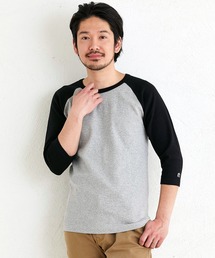 スーパーヘビーリップル7分袖TEE