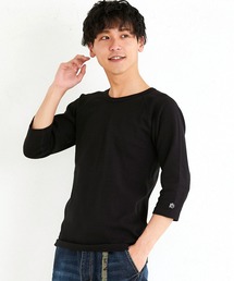 スーパーヘビーリップル7分袖TEE