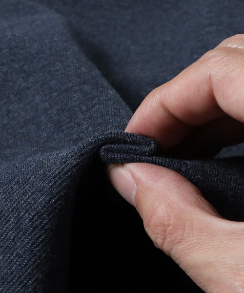 KRIFF MAYER（クリフメイヤー）の「スーパーヘビーリップル7分袖TEE（Tシャツ/カットソー・メンズ・ネイビー/ナチュラル/ブラック/チャコールグレー×ブラック/ホワイト×ネイビー/グレー・X-LARGE/LARGE/MEDIUM/SMALL）」の17枚目の写真