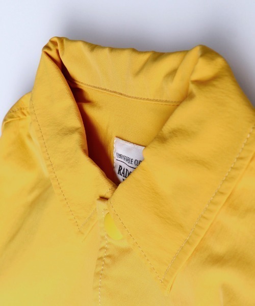 RADCHAP（ラッドチャップ）の「コーチシャツブルゾン（シャツ/ブラウス・キッズ・イエロー/カーキオリーブ・100cm/120cm/90cm/140cm/150cm/130cm/110cm）」の17枚目の写真