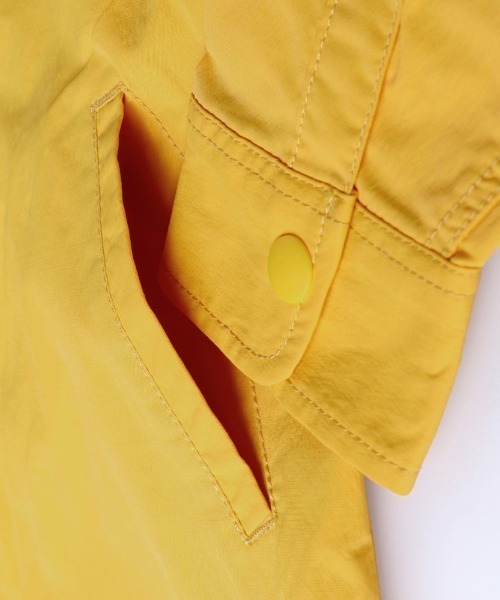 RADCHAP（ラッドチャップ）の「コーチシャツブルゾン（シャツ/ブラウス・キッズ・イエロー/カーキオリーブ・100cm/120cm/90cm/140cm/150cm/130cm/110cm）」の19枚目の写真