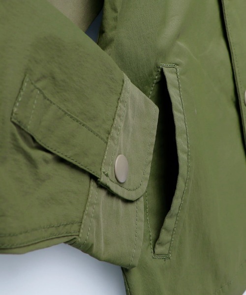 RADCHAP（ラッドチャップ）の「コーチシャツブルゾン（シャツ/ブラウス・キッズ・イエロー/カーキオリーブ・100cm/120cm/90cm/140cm/150cm/130cm/110cm）」の22枚目の写真