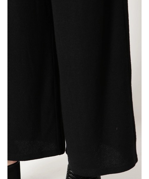 EGOIST(エゴイスト)の「バストレースUP長袖オールインワン(サロペット/オーバーオール・レディース・ブラック/ライトブラウン・FREE)」の16枚目の写真