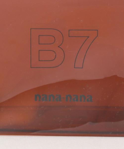 NaNa-NaNa（ナナナナ）の「＜nana-nana＞B7 クリアバッグ -2WAY- Ψ（ショルダーバッグ・レディース・その他1/ブラック/ブラウン・FREE）」の7枚目の写真