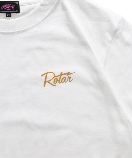 ROTAR（ローター）の「WORK is OVER Tee バックプリント（Tシャツ/カットソー・メンズ・ブラック/ホワイト/グリーン・X-LARGE/LARGE/SMALL/MEDIUM）」の6枚目の写真