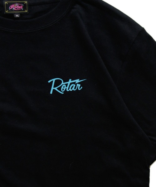 ROTAR（ローター）の「WORK is OVER Tee バックプリント（Tシャツ/カットソー・メンズ・ブラック/ホワイト/グリーン・X-LARGE/LARGE/SMALL/MEDIUM）」の8枚目の写真