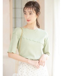 fifth | メロウ半袖リブトップス(Tシャツ/カットソー)