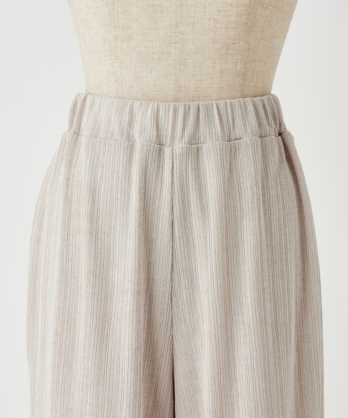 one after another NICE CLAUP(ワンアフターアナザーナイスクラップ)の「ランダムテレコプリーツパンツ(その他パンツ・レディース・ベージュ/アイボリー/ブルーグレー・FREE)」の13枚目の写真
