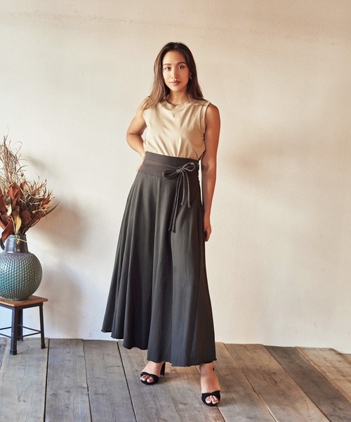 Marie Miller Tuck Irregular ミラー のスカート Marie Hem Skirt タックイレギュラー スカート