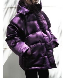 EVRIS | HOODIE LONG ダウンライクコート(ダウンジャケット/コート)