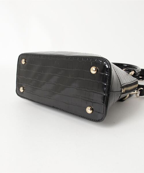 artemis by DIANA（アルテミスバイダイアナ）の「ビット付きミニハンドバッグ（ハンドバッグ・レディース・ダークブラウン/ベージュ/ワイン/マルチ/ブラック・FREE）」の9枚目の写真