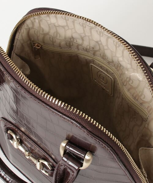 artemis by DIANA（アルテミスバイダイアナ）の「ビット付きミニハンドバッグ（ハンドバッグ・レディース・ダークブラウン/ベージュ/ワイン/マルチ/ブラック・FREE）」の12枚目の写真