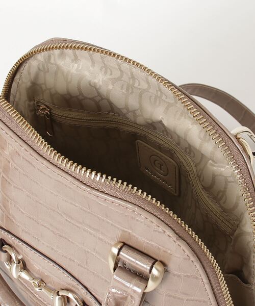 artemis by DIANA（アルテミスバイダイアナ）の「ビット付きミニハンドバッグ（ハンドバッグ・レディース・ダークブラウン/ベージュ/ワイン/マルチ/ブラック・FREE）」の14枚目の写真