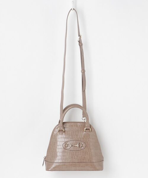 artemis by DIANA（アルテミスバイダイアナ）の「ビット付きミニハンドバッグ（ハンドバッグ・レディース・ダークブラウン/ベージュ/ワイン/マルチ/ブラック・FREE）」の17枚目の写真