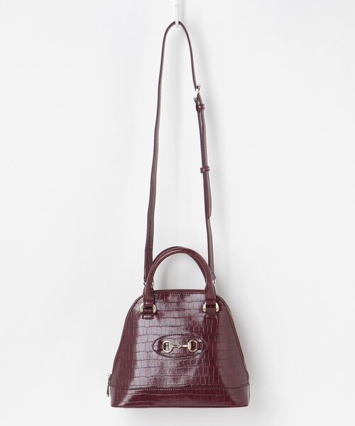 artemis by DIANA（アルテミスバイダイアナ）の「ビット付きミニハンドバッグ（ハンドバッグ・レディース・ダークブラウン/ベージュ/ワイン/マルチ/ブラック・FREE）」の18枚目の写真