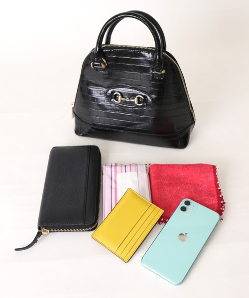 artemis by DIANA（アルテミスバイダイアナ）の「ビット付きミニハンドバッグ（ハンドバッグ・レディース・ダークブラウン/ベージュ/ワイン/マルチ/ブラック・FREE）」の20枚目の写真