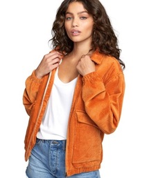 RVCA レディース VIBER CORDUROY JACKE ジャケット【2020年秋冬モデル】/ルーカ コーデュロイ アウター