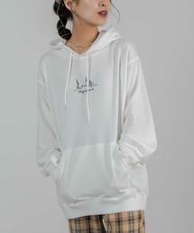 WEGO | WEGO/シティーモチーフ刺繍プルパーカー(スウェット)