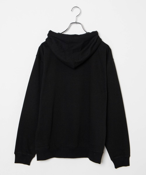 WEGO（ウィゴー）の「WEGO/シティーモチーフ刺繍プルパーカー（スウェット・メンズ・ホワイト/ブラック・SMALL/MEDIUM/LARGE）」の4枚目の写真