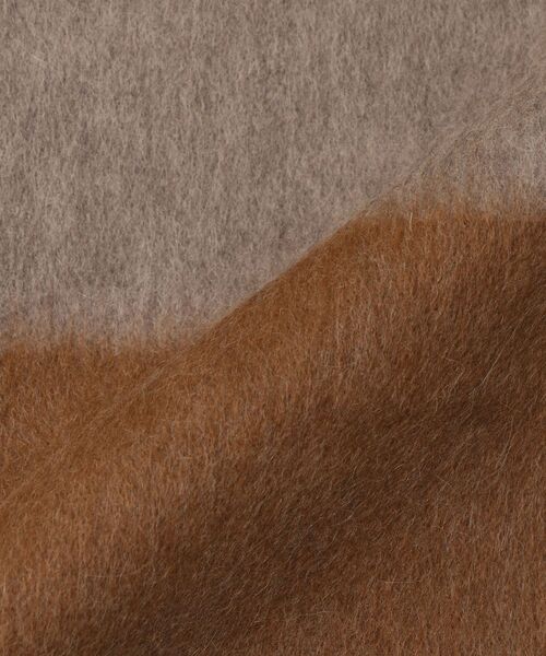 Begg & Co（ベグアンドコー）の「【SHIPS別注】BEGG: ラムウール/アンゴラ マルチボーダー マフラー（マフラー・メンズ・グレー/カーキ/ネイビー・ONE SIZE）」の17枚目の写真