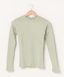 【YOUNG & OLSEN The DRYGOODS STORE】/BROAD RIB BACKLACE LS
