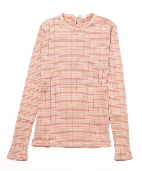 YOUNG&OLSEN The DRYGOODS STORE(ヤングアンドオルセン)の「【YOUNG & OLSEN The DRYGOODS STORE】/BROAD RIB BACKLACE LS(Tシャツ/カットソー・レディース・ブラウン系その他/グリーン系その他/キャメル/その他1/ホワイト/ブラック/ホワイト系その他/イエロー系その他/ネイビー・1/2)」の9枚目の写真