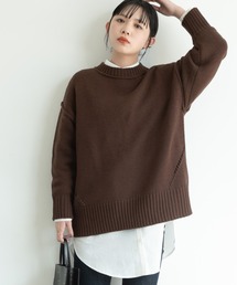 Aunt Marie's | パイピングオーバーサイズニット / AUNTMARIE'S(ニット/セーター)