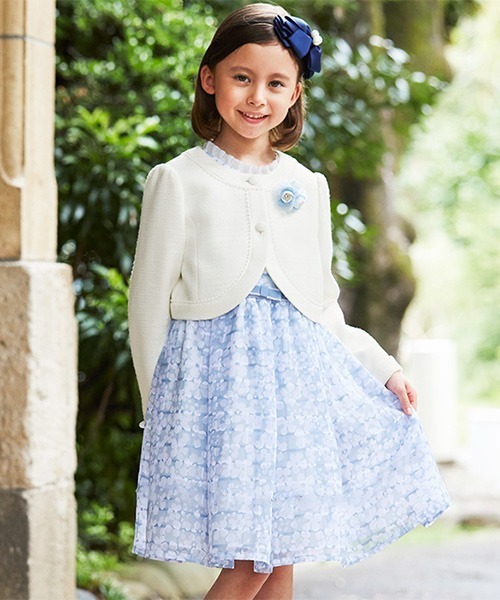 セール ノーカラージャケットシアーワンピースアンサンブル ゆったりサイズ スーツセット Chopin ショパン のファッション通販 Zozotown