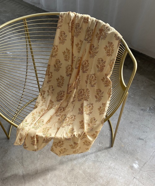 SANSeLF（サンセルフ）の「【SANSeLF】vintage pattern relax pants sanw25（その他パンツ・レディース・イエロー・S/M）」の6枚目の写真