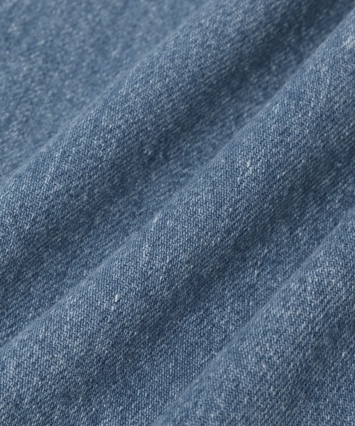 SERGE de bleu(サージ)の「【SERGE for ADAM ET ROPE'】別注ショートカバーオール(デニムジャケット・レディース・ベージュ/ブルー・1)」の16枚目の写真