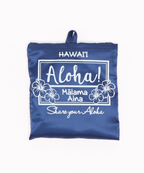 Kahiko(カヒコ)の「【Kahiko】Aloha レインボーエコバッグ(エコバッグ/サブバッグ・レディース・ピンク/ミント/ネイビー/サンドベージュ/スカイブルー/オレンジ・FREE)」の12枚目の写真