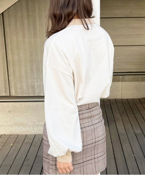 apres jour（アプレジュール）の「ロゴ入りポロシャツ【ZOZOTOWN限定アイテム】（Tシャツ/カットソー・レディース・ダークブルー/アイボリー/ブラウン系その他/ブラック・フリー/X-LARGE）」の10枚目の写真