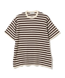JOHN SMEDLEY | JOHN SMEDLEY / 別注 30ゲージ コットン ボーダー クルーネックニット(Tシャツ/カットソー)