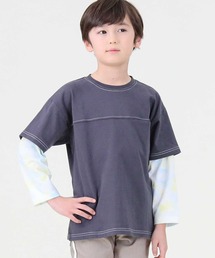 MPS（エムピーエス）の「【MPS】袖フェイクレイヤードＴ（Tシャツ/カットソー・キッズ）」