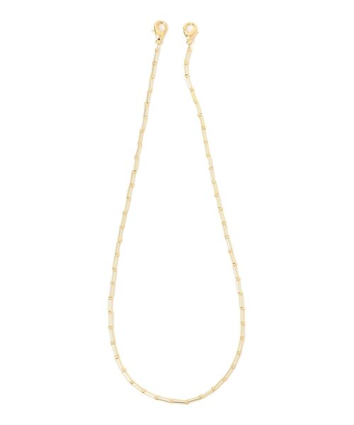 Casselini（キャセリーニ）の「casselini:２WAYビーズマスクチェーン（マスク・レディース・ゴールド/シルバー・ONE SIZE）」の2枚目の写真