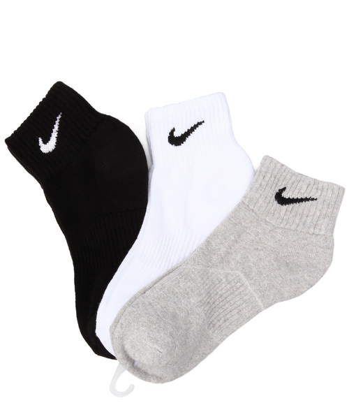 UNITED ARROWS（ユナイテッドアローズ）の「＜NIKE（ナイキ）＞ 3Pクォーターソックス◆（ソックス/靴下・レディース・ホワイト/その他1・フリー）」の2枚目の写真