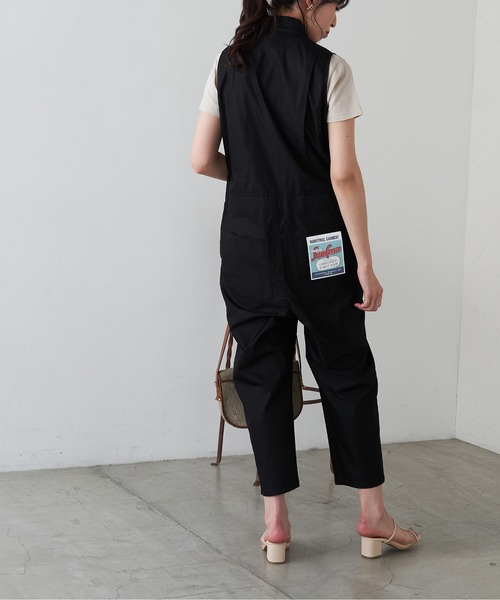 UNIVERSAL OVERALL（ユニバーサルオーバーオール）の「【UNIVERSAL OVERALL/ユニバーサルオーバーオール 】SLEEVELESS ALL IN ONE（つなぎ/オールインワン・レディース・ブラック/ブルー/カーキ・FREE）」の10枚目の写真