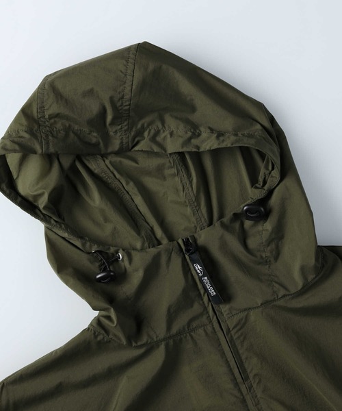 CAMP7（キャンプセブン）の「【CAMP7】パッカブルシャツアウター（マウンテンパーカー・レディース・オリーブ/ブラック・M/L）」の11枚目の写真