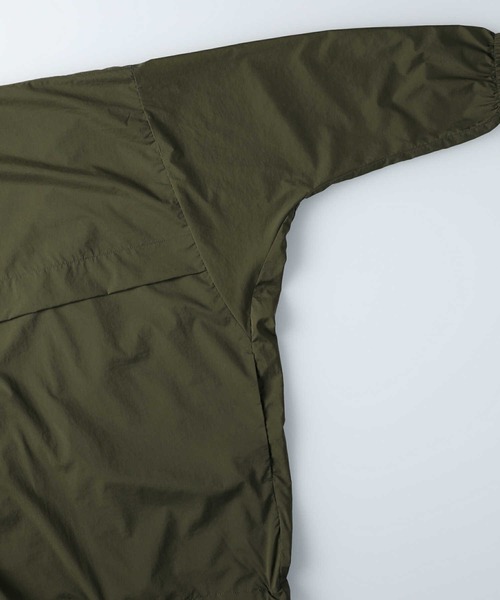 CAMP7（キャンプセブン）の「【CAMP7】パッカブルシャツアウター（マウンテンパーカー・レディース・オリーブ/ブラック・M/L）」の12枚目の写真